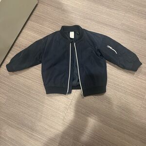 H&M Dark Blue Kids Bomber Jacket